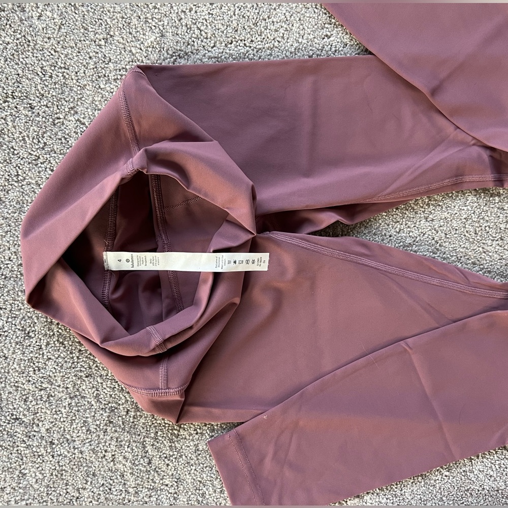 Lulu Pink/Mauve Leggings